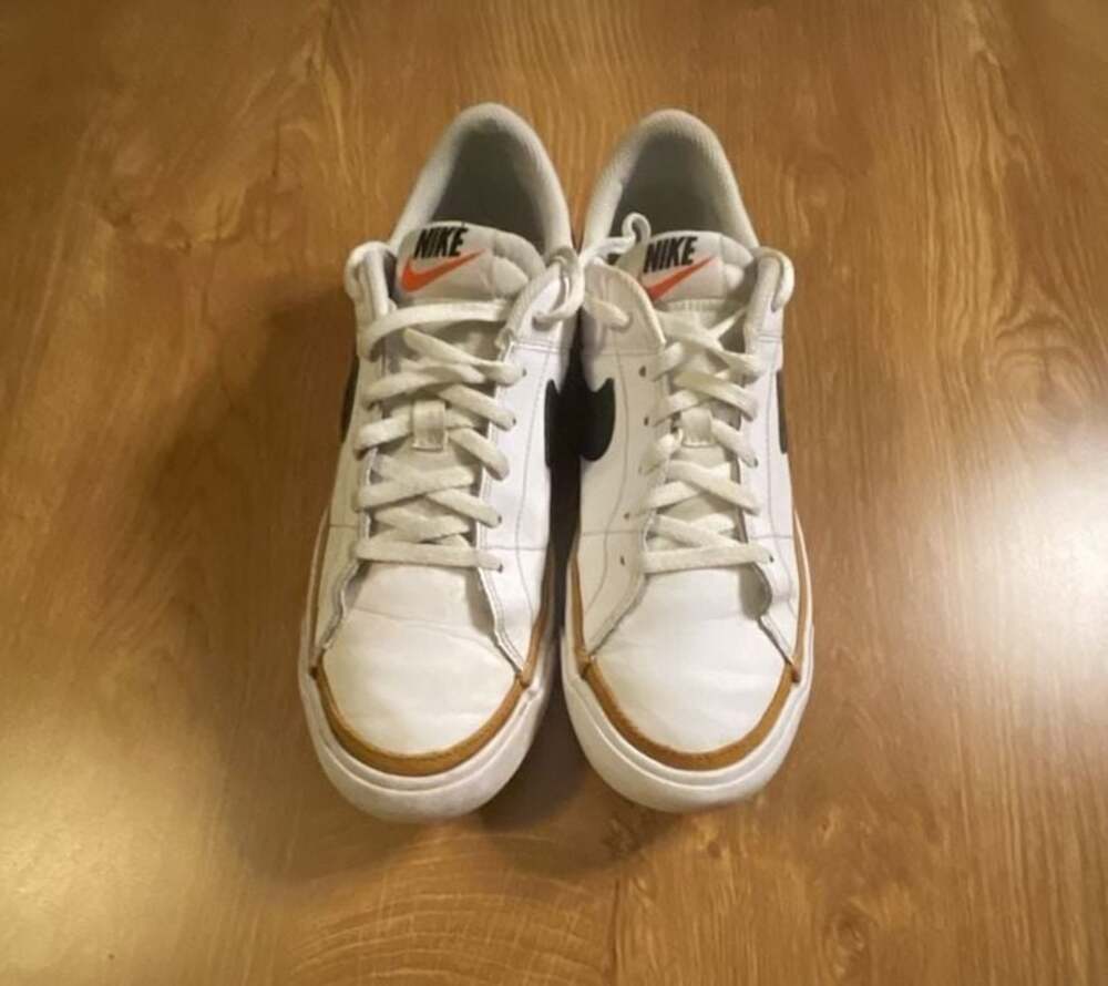 Nike Court Legacy NN White/Black Desert Ochre Sneakers